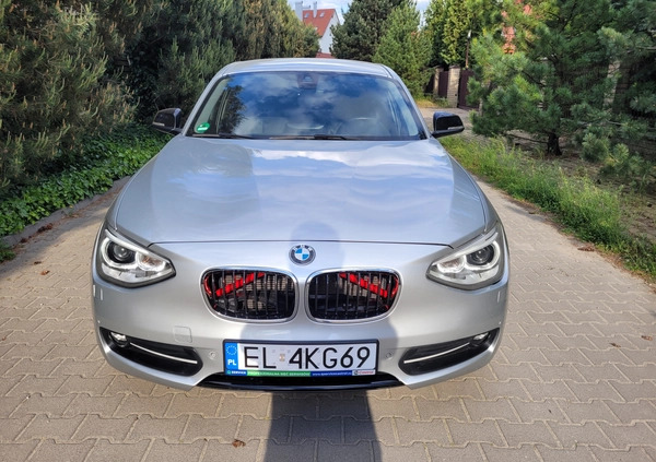 BMW Seria 1 cena 44500 przebieg: 185500, rok produkcji 2013 z Łódź małe 466